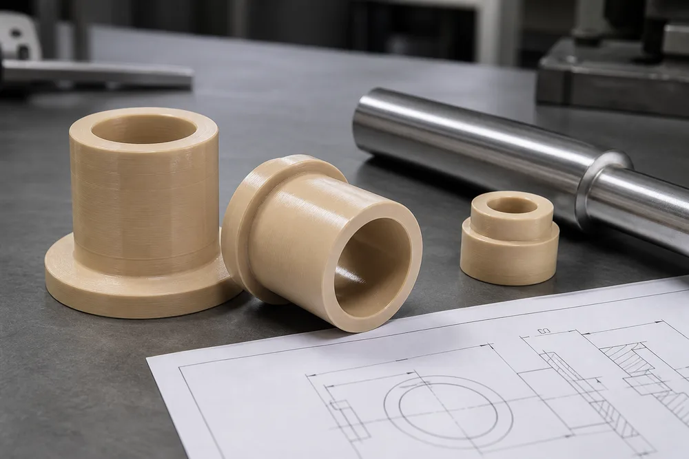 PEEK-bussningar för U.S.A. Engineering Buyers 2026: Materialval, anpassade ritningar och vanliga frågor om inköp