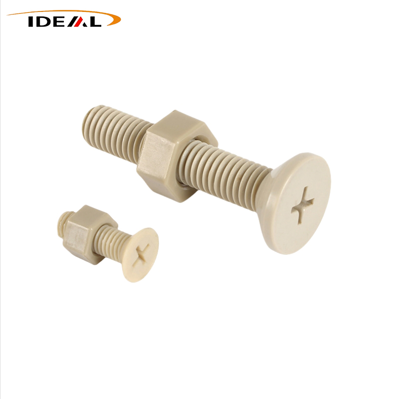 PEEK Pan Head Machine Screws för precisionsfastsättning av plast